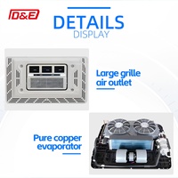 CNDE DC12V/24V Kamyon Kabin, Karavan, Otobüs için Park Radyatörü Klima Cihazı - Evrensel Uyumlu ve 1 Yıl Garantili Yedek Ünite