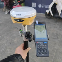 Equipo de Topografía Profesional RTK V200, 1408 Canales Completos, 60 °   Sistema de Inerciometría Inclinable (IMU), Estación de Referencia AR y Radio Farlink de 10 km