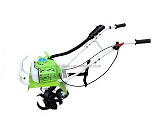 Micro-cultivateur motorisé à essence QW Agro, désherbeur manuel pour le jardin potager et le retournement du sol - Product Image 2