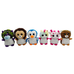 Elefante Kawaii, Panda, gato, perro, hipopótamo, grúa, juguete, ojos grandes brillantes, animales de peluche - Product Image 2