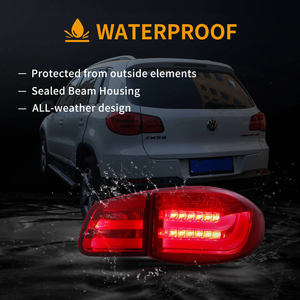Feux arrière LED VLAND pour VW <span class=keywords><strong>Volkswagen</strong></span> Tiguan MK1 2007 2008 2009 2010 2011 2012 - Product Image 3