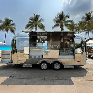 Remolques de Comida Móviles Totalmente Equipados, Camión de Comida Móvil con Asador y Freidora, Remolque de Comida Callejera - Product Image 1