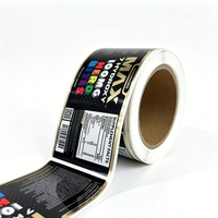 Étiquette adhésive personnalisée en vinyle imperméable avec marquage à chaud, qualité alimentaire, pour emballage de bocaux, taille personnalisable, marque Pure-easy