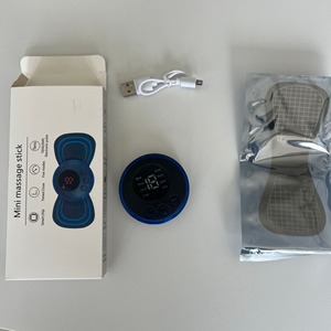 Mini Portable colonne cervicale Smart pressage à chaud Vibration Ems électrique dos cou et épaule masseur relaxant pour le soulagement de la douleur - Product Image 2