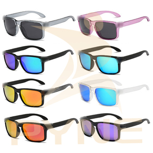 Lunettes de soleil de sport unisexes de marque PC Frame Fashion, lunettes carrées pour femmes, lunettes polarisées pour le cyclisme en plein air pour hommes - Product Image 5