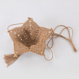 Panier suspendu pour plantes, fait main en macramé, porte-pot en corde, pour intérieur et extérieur, jardinière décorative ronde, artisanat de tissage - Product Image 4