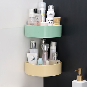 Nouvelle étagère murale multifonctionnelle en plastique de style <span class=keywords><strong>moderne</strong></span> et simple, gain de place, pour <span class=keywords><strong>cuisine</strong></span>, avec ruban adhésif sans trace - Product Image 3