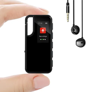 Grabadora de Voz Digital 0723 |   Reproductor MP3/WAV con Reducción de Ruido HD, Cuerpo de Aleación de Zinc, Compatible con Tarjeta TF - Product Image 2