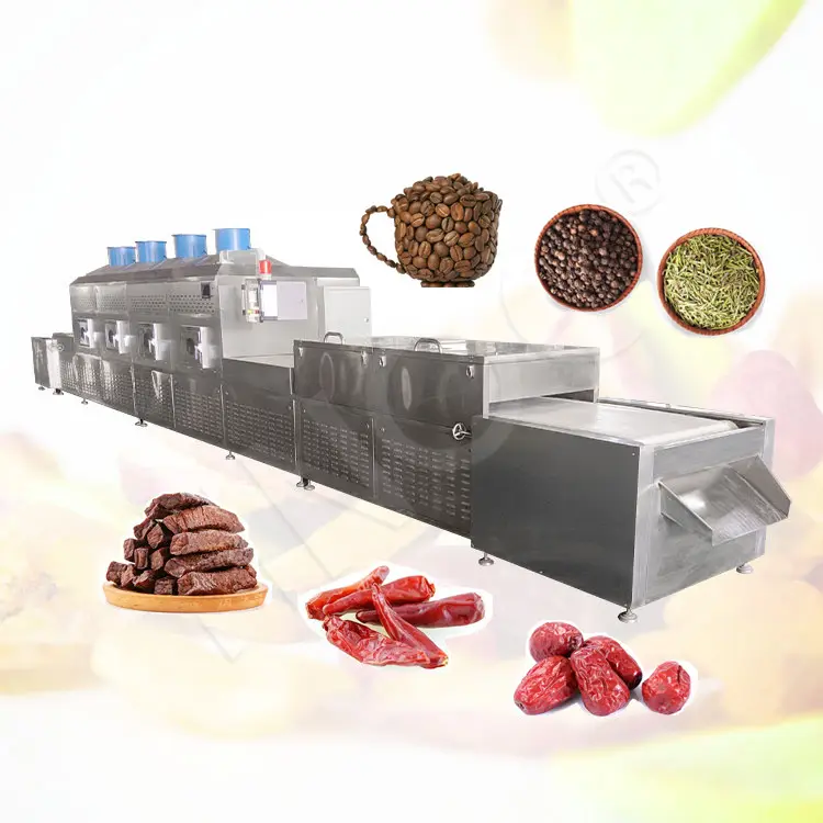 HNOC Microwave Olive Pomace Masala Hazelnut Food Grade Commercial Curry Dryer Machine Tortilla for Peanut