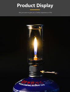 KLL 2001C Mini <span class=keywords><strong>lanterna</strong></span> a <span class=keywords><strong>Gas</strong></span> portatile <span class=keywords><strong>da</strong></span> esterno ultraleggera in acciaio inossidabile - Product Image 5