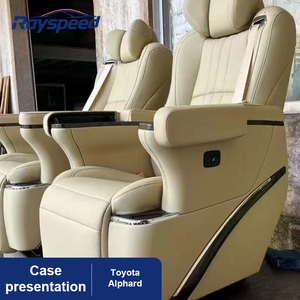 Chuyển đổi chỗ ngồi sang trọng cho Toyota Alphard & mpvs tương tự-Ghế da cao cấp với điều chỉnh công suất/thông gió và điều chỉnh công suất - Product Image 6