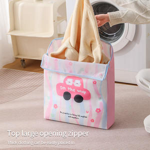 Bolsas de lavandería de malla de alta calidad, bolsas de lavado de poliéster, <span class=keywords><strong>bolsa</strong></span> de lavandería de red <span class=keywords><strong>para</strong></span> blusa, sujetador, <span class=keywords><strong>medias</strong></span>, ropa interior - Product Image 5