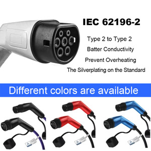 Nouveau câble de charge EV portable 32A Type 2 3x6.0mm+2x0.5mm 3.5-22KW en matériau TPU certifié CE, longueurs personnalisables, garantie 2 ans - Product Image 2