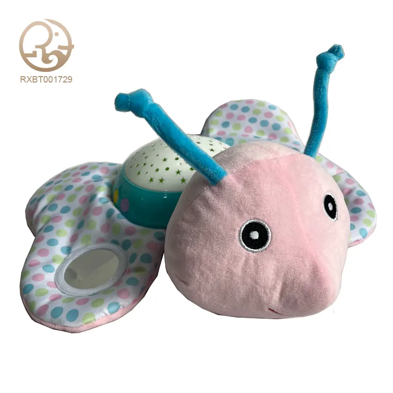 Factory supply new design baby toys stroller hanging item for kids baby musical toys plush cute animal activity toys