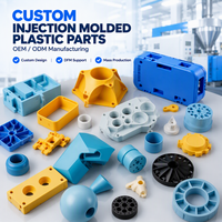 Servizio di Stampaggio a Iniezione di Precisione Personalizzato per Parti in Plastica PC, ABS, PA, PE, PMMA, POM, PP, PS