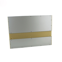 Casing Komputer Mini Industrial ITX ATX Rakitan Rak 1U 19 Inch Standar OEM, Berbahan Aluminium