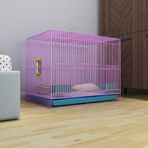 Jaula Metálica Plegable para Conejos, con 4 Puertas y Barras <span class=keywords><strong>de</strong></span> 1 cm <span class=keywords><strong>de</strong></span> Espacio entre ellas, Fácil <span class=keywords><strong>de</strong></span> Montar, Apta para Cobayas y Chinchillas, 4 Colores, 3 Tamaños, <span class=keywords><strong>Venta</strong></span> al Por Mayor - Product Image 3
