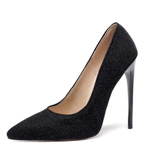 Escarpins de soirée pour femme, grande taille 47, à talons aiguilles de 4 pouces, talons fins, chaussures de danse à talons hauts - Product Image 5
