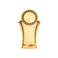JINZUN Trophée Usine Feuille d'Or Autocollant Logo Personnalisé Rond et Étoile Motif Qualité Épaisse Autocollant Feuille Dorée en Stock