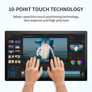 23.6英寸16:9工业触摸屏平板电脑桌面安装一体机支持安卓win <span class=keywords><strong>Linux</strong></span> Ub系统 - Product Image 5