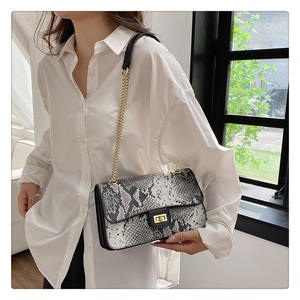 Bolso de sillín para mujer más vendido 2025 nueva moda Color colisión empalme solo hombro bandolera para mujer - Product Image 5