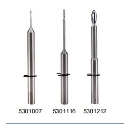 Fraise à queue End Mills Bur CAD CAM Roland, non revêtue, revêtement CrN DC, 0.6 1.0 2.0mm, 5303001 5303103 5303201, pour machine Roland - Product Image 5