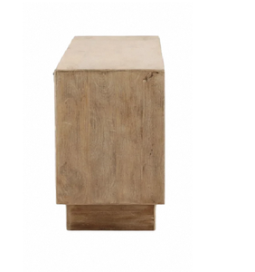 Modern Solid Wood <b>Sideboard</b> Cabinet with Storage Shelves and Drawers for Living Room Dining Room Hotel Furniture Home Storage - Product Image 3