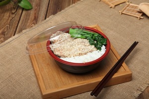 Bol Donburi jetable en plastique, 8 pouces, 1400ml, soupe Ramen Miso, livraison gratuite - Product Image 6