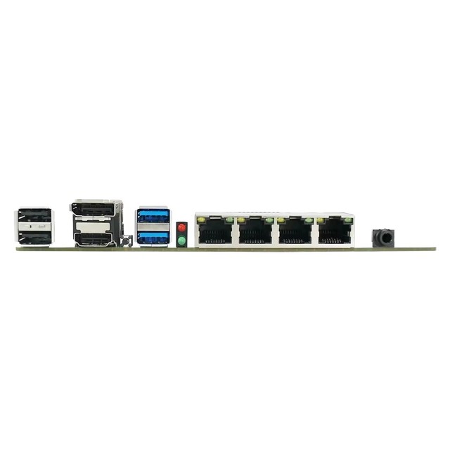 NAS Motherboard N100 DDR4 4*i226V 2.5G LAN 6*SATA3.0 2*M.2 Integrated Graphics Laptop Storage Server