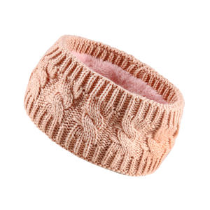 Bandeaux en tricot épais pour femmes hiver bandeaux en polaire floue doublé câble <span class=keywords><strong>cache</strong></span>-oreilles numérique imprimé affaires voyage approprié - Product Image 4