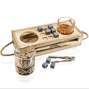 <span class=keywords><strong>2024</strong></span> vente chaude cadeaux de whisky pour hommes whisky pierres coffret cadeau Bourbon cadeaux pour lui mari - Product Image 3