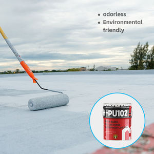 Peinture d'étanchéité pour toiture en caoutchouc à base de PU, facile à appliquer, pour réparation de fuites multi-surfaces, intérieur/extérieur, revêtement de toiture moderne - Product Image 2