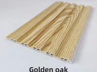 Panneaux muraux ignifuges et résistants à l'humidité WPC, panneaux décoratifs en PVC imperméables, finition texturée pour les murs intérieurs d'hôtels et d'appartements