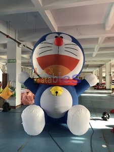 Promoción Venta caliente modelo de dibujos animados de alta calidad Pvc dibujos animados inflables <span class=keywords><strong>Doraemon</strong></span> para publicidad - Product Image 5