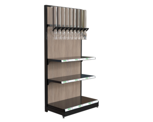 Estanterías Metálicas Laterales para Supermercados con Espacio Extra para Colgar, Ideales para Artículos de Compra Rápida en la Caja - Venta Directa de Fábrica - Product Image 4