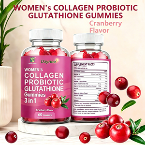 Gomitas de colágeno, probióticos y glutatión para mujeres Winstown, suplemento antioxidante para adultos, metabolismo saludable, blanqueamiento de la piel. - Product Image 1