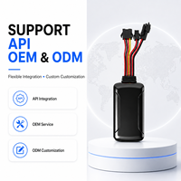 Traceur GPS GLONASS filaire étanche pour voiture, dispositif de suivi de véhicule en temps réel, coupure de carburant, alarme de vibration, géolocalisation, prise en charge OEM ODM API