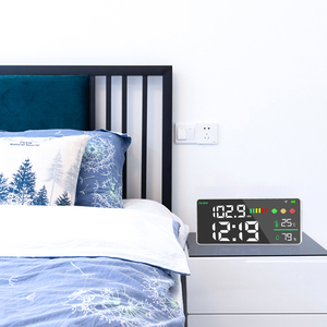 30-130dBA เครื่องตรวจจับระดับเสียงดิจิตอล LED ขนาดใหญ่,เครื่องวัดระดับเสียง WiFi เดซิเบลการเก็บข้อมูลสูงสุดการเลือก5 In One รวดเร็วและช้า - Product Image 5