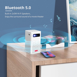 [Factory Mini Portable <strong>DLP</strong> <strong>Projector</strong>] New Release Mini Pocket <strong>DLP</strong> Android 9.0 <strong>Projector</strong> With White Color <strong>Used</strong> for Home Theater - Product Image 4