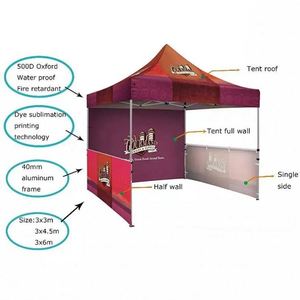 Outdoor Promotion TradeShow Marquee <b>Tents</b> Custom Printed Gazebos Folding <b>Canopy</b> Advertising Trade Show <b>Tents</b> - Product Image 5