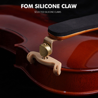 Violin with Case Shoulder Rest String Solid Wood Violin Shoulder Rest