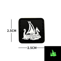 Prêt à expédier – Nouveau patch 3D en PVC « Guerrier Nordique Ancien Viking » – Badge en caoutchouc pour sacs à dos tactiques et chapeaux