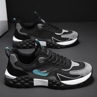 Nouvelles Chaussures de Sport Décontractées Homme Printemps 2025 à Semelle Souple Confortable, Basses avec Surface en Maille pour la Course en Hiver