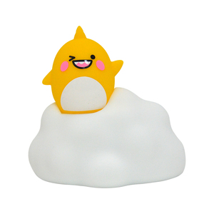 Carino morbido cartone animato nuvola di Silicone con piccola volpe e cambiare colorato sensore tattile giocattoli luce notturna a LED per bambini - Product Image 5