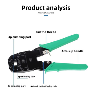 <span class=keywords><strong>Pince</strong></span> à dénuder multifonction Tianyue Opel TY-315RJ45 en acier à haute teneur en carbone pour câbles réseau - Product Image 4