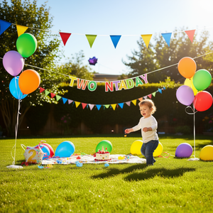 Camiseta para fiesta de cumpleaños número 2 con temática de Two Nado Tornado - Product Image 1
