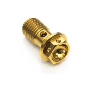 Pernos Heng de Aleación de Titanio Dorado Gr2 M5 M6 con Acabado Dentado Personalizado para Aplicaciones de Maquinaria JINKUN JK-174 - Product Image 6
