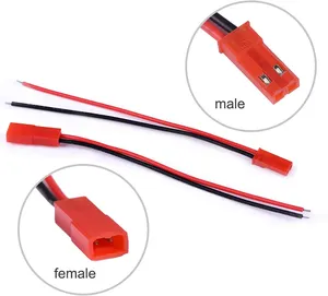 CHAOYI Kablo Demeti Montaj Fabrikası JST 2 Pin Erkek Dişi Konnektör LED Şerit RC Oyuncak Güç Kaynağı için - Product Image 3