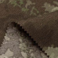 Gilet tactique en tissu robuste 1000D imprimé camouflage, anti-déchirure, imperméable, 100% Poly Cordura WR avec revêtement PU