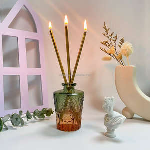 Ensemble de bougies très vendu, bougies au ghee parfumées, combustion longue durée, ensemble de bougies éternelles pour <span class=keywords><strong>la</strong></span> fête des mères, OEM disponible - Product Image 4